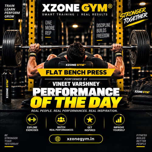 FLAT BENCH PRESS